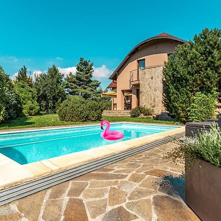 Villa With Pool & Sauna In Beer Village Velke Popovice Luaran gambar